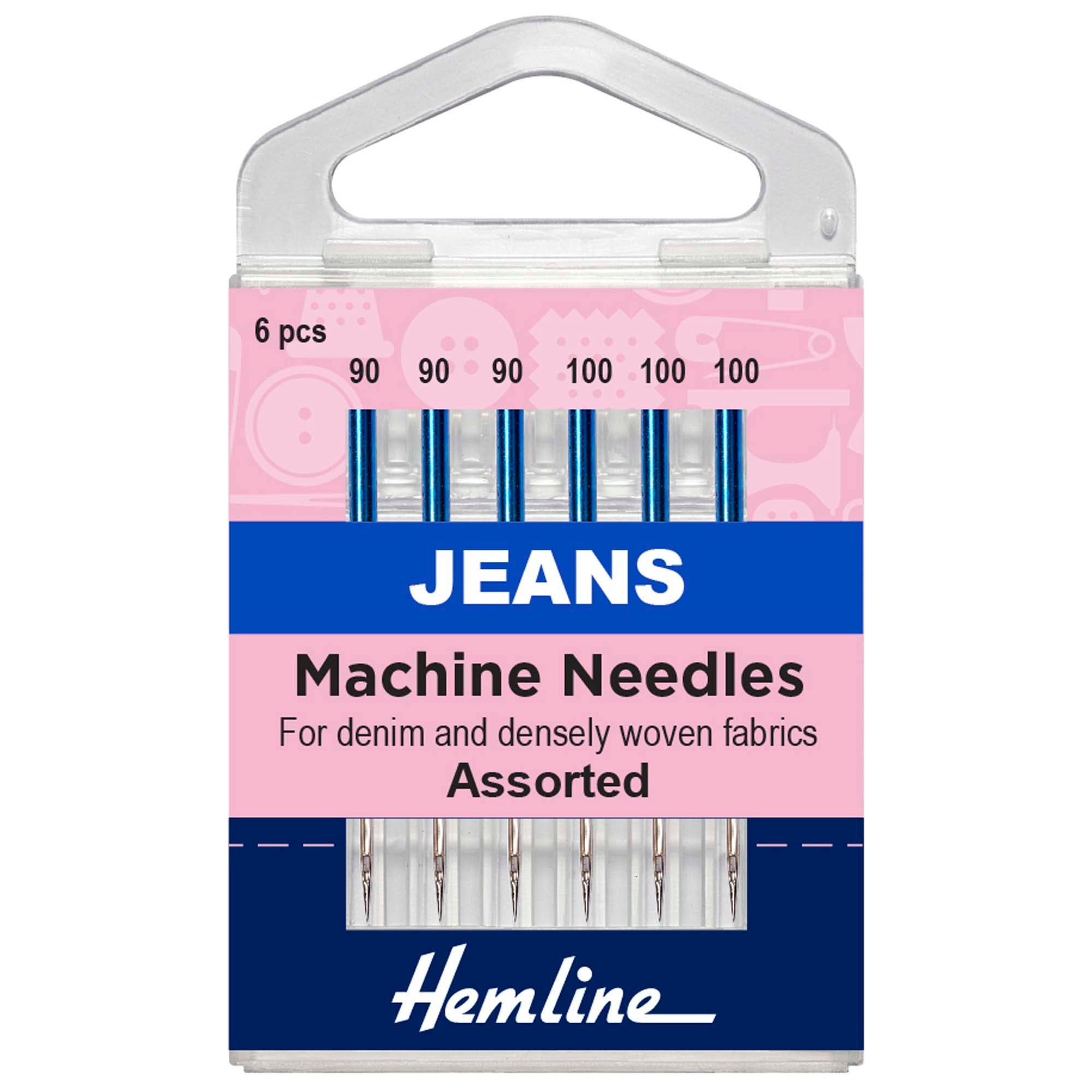 Sewing Machine Needles: Jeans Assorted