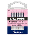 Sewing Machine Needles: Ballpoint Assorted