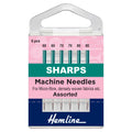Sewing Machine Needles: Sharps Assorted