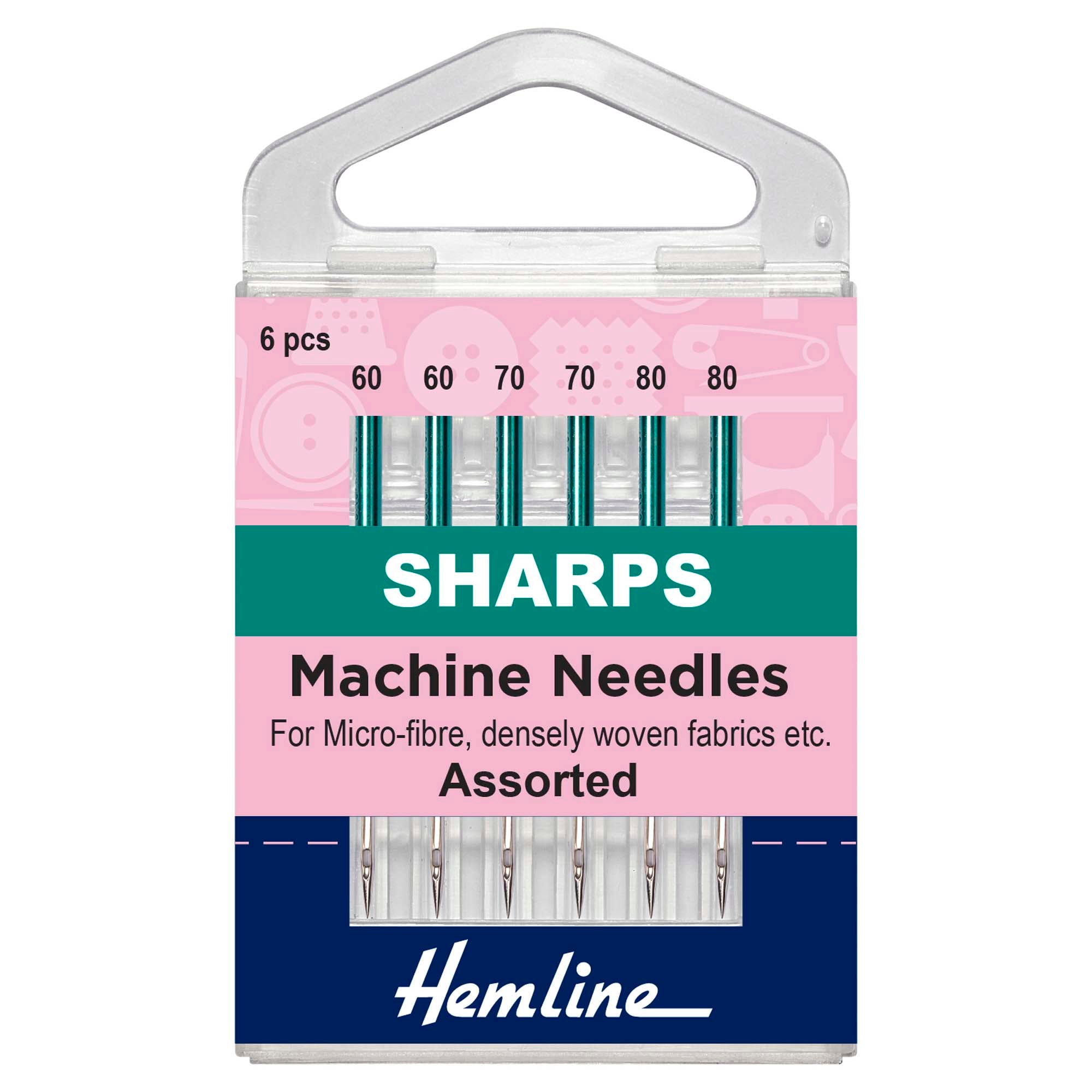 Sewing Machine Needles: Sharps Assorted