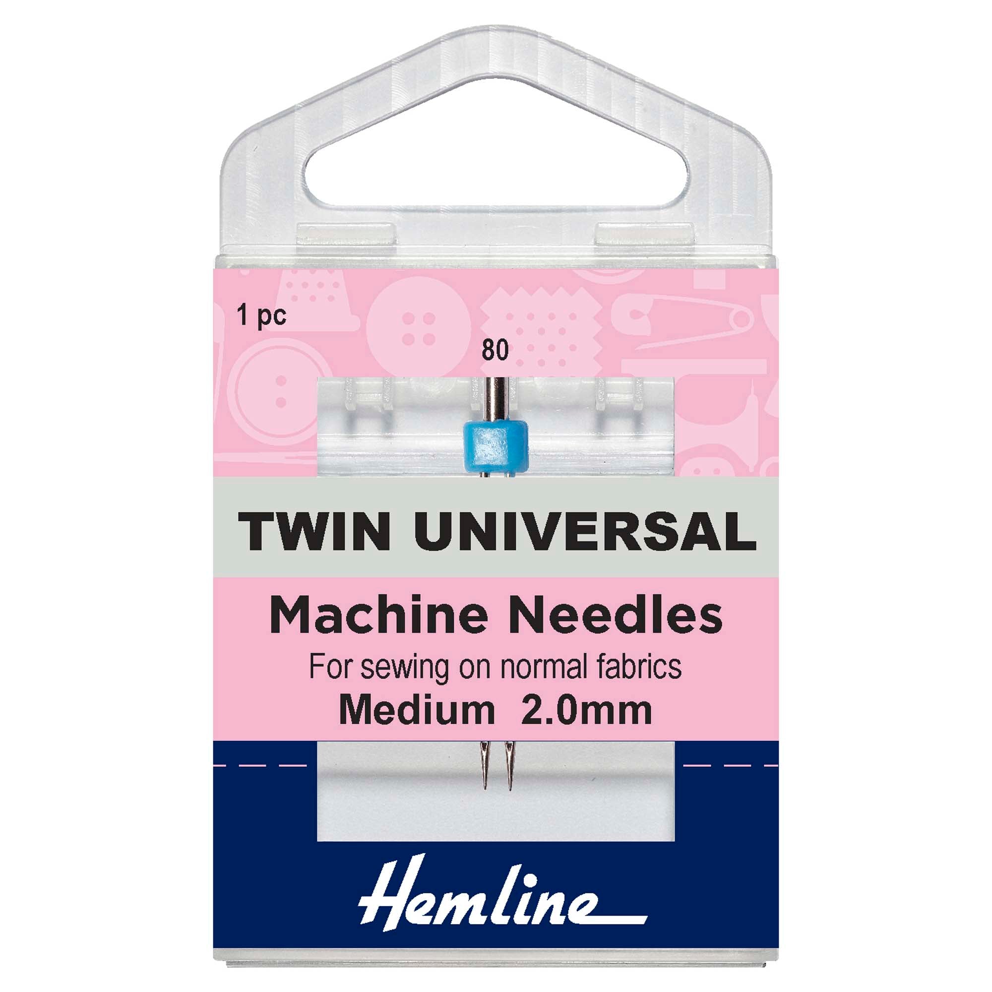 Sewing Machine Needles: Twin Universal